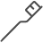 Toothbrush gray