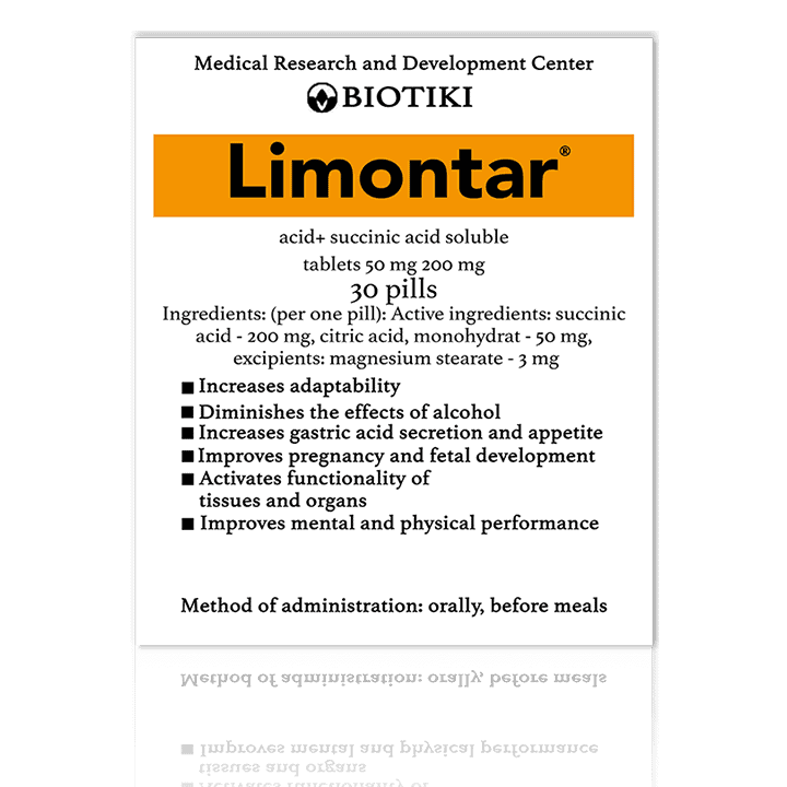 LIMONTAR ® (CITRIC + SUCCINIC ACIDS)