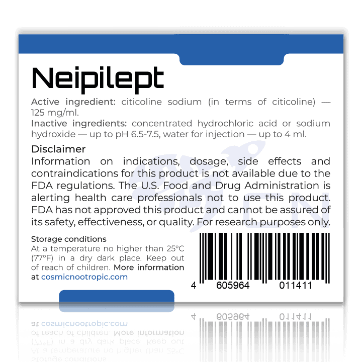 NEIPILEPT®, CERAXON® (CDP-CHOLINE) - Image 2