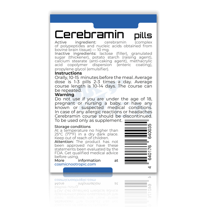 CEREBRAMIN ® (BRAIN PEPTIDES) - Image 2